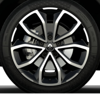 Jantes alliage 18'' Fleuron diamantées Noir