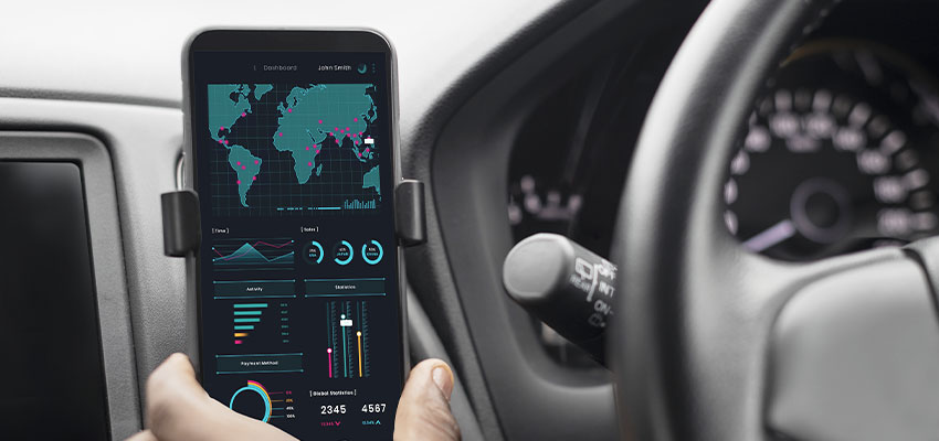 application voiture