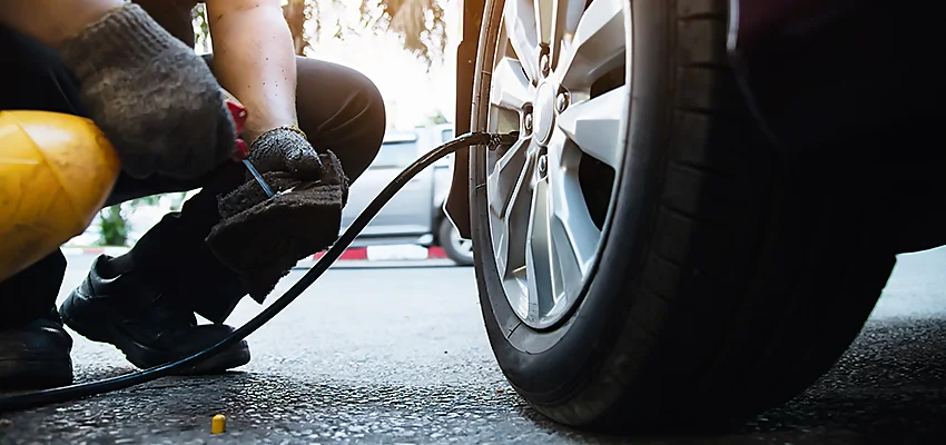 controle pression des pneus