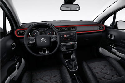 Intérieur Nouvelle Citroën C3