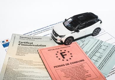 Immatriculation d'un véhicule neuf