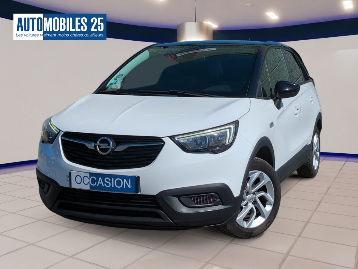 Vente Crossland x Crossland X 1.2 82 ch Blanc Glacier / Toit Noir Occasion