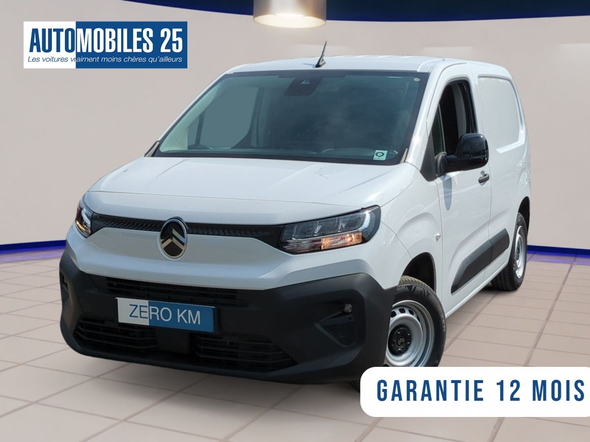 Vente Berlingo van   M DIESEL 100 CH MANUELLE  Neuve
