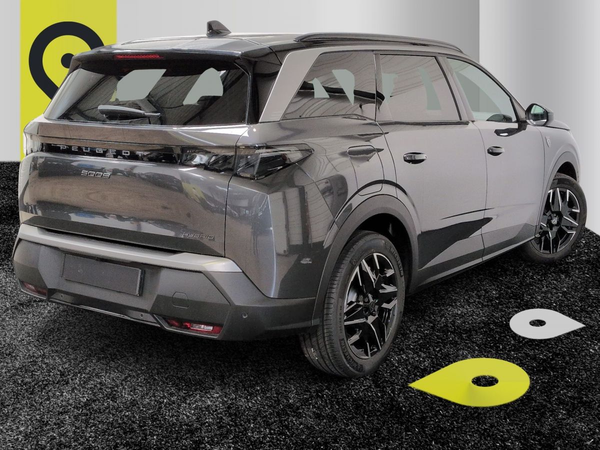 Vente 5008  Hybrid 145 ch e-DCS6 Gris Titan/Toit Noir 