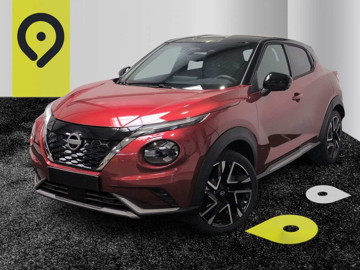 Vente Juke  HYBRID 143 Rouge Fuji / Toit Noir 