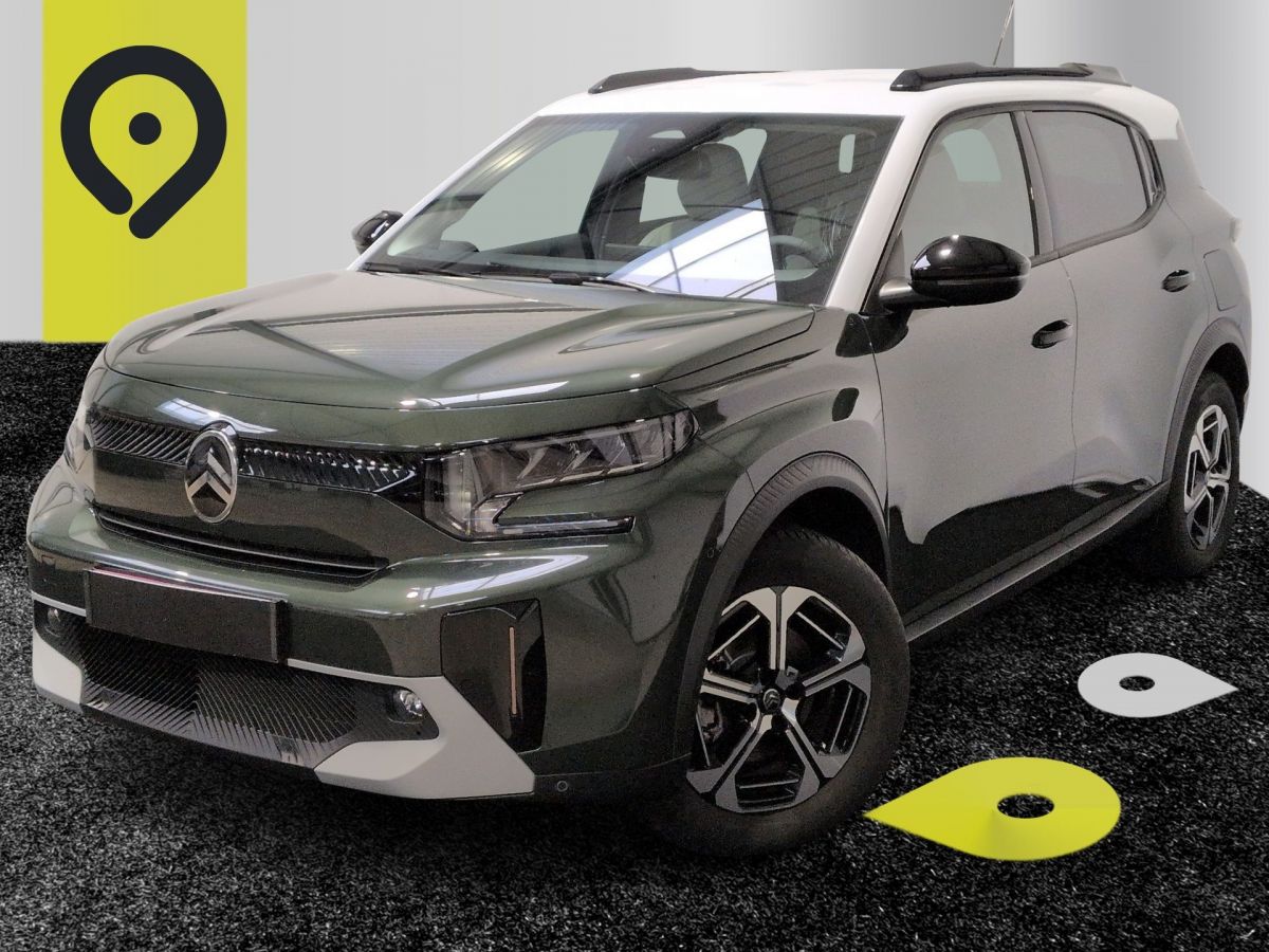 Vente E-C3 AIRCROSS   113 ch autonomie etendue Vert Montana/ Toit Blanc Occasion