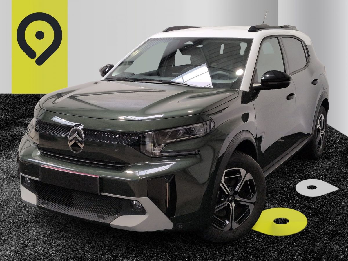 Vente E-C3 AIRCROSS   113 ch autonomie etendue Vert Montana/ Toit Blanc Occasion