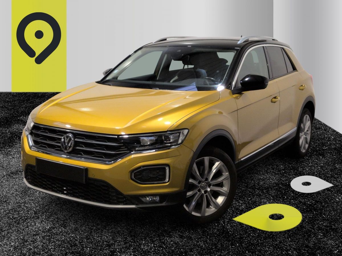 Vente T-roc 1.5 TSI 150 Start/Stop BVM6 Jaune Curcuma / Toit Noir Occasion