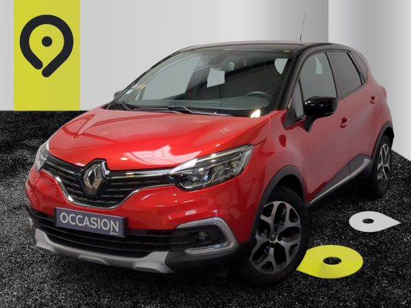 Vente Captur TCe 90 Rouge Flamme / Toit Noir 